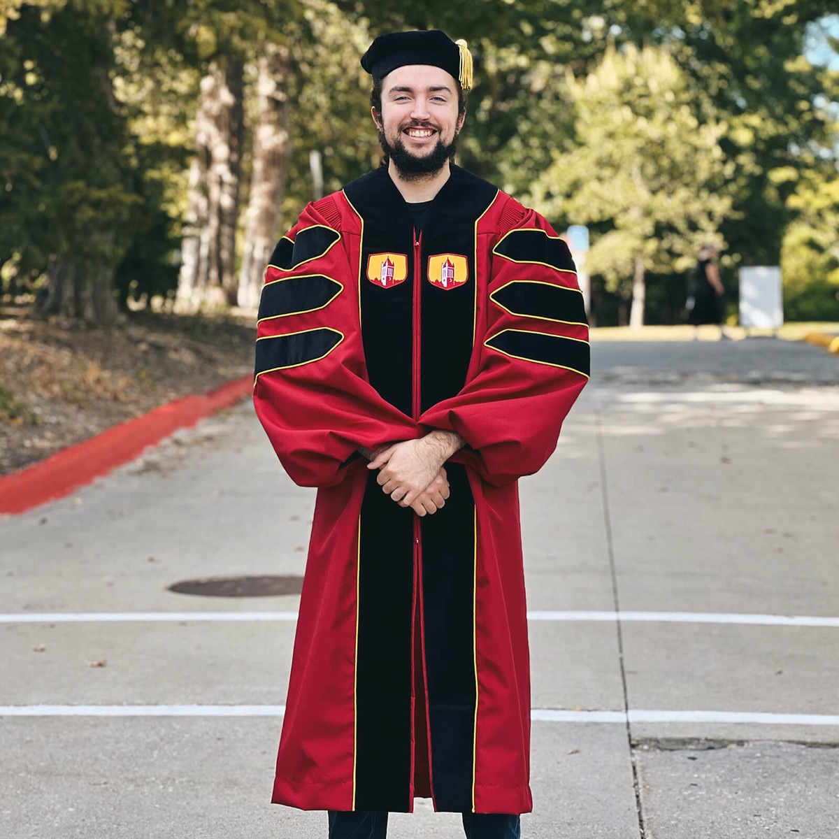 ISU Doctoral Candidate Rental Regalia Set (Gown and Tam)